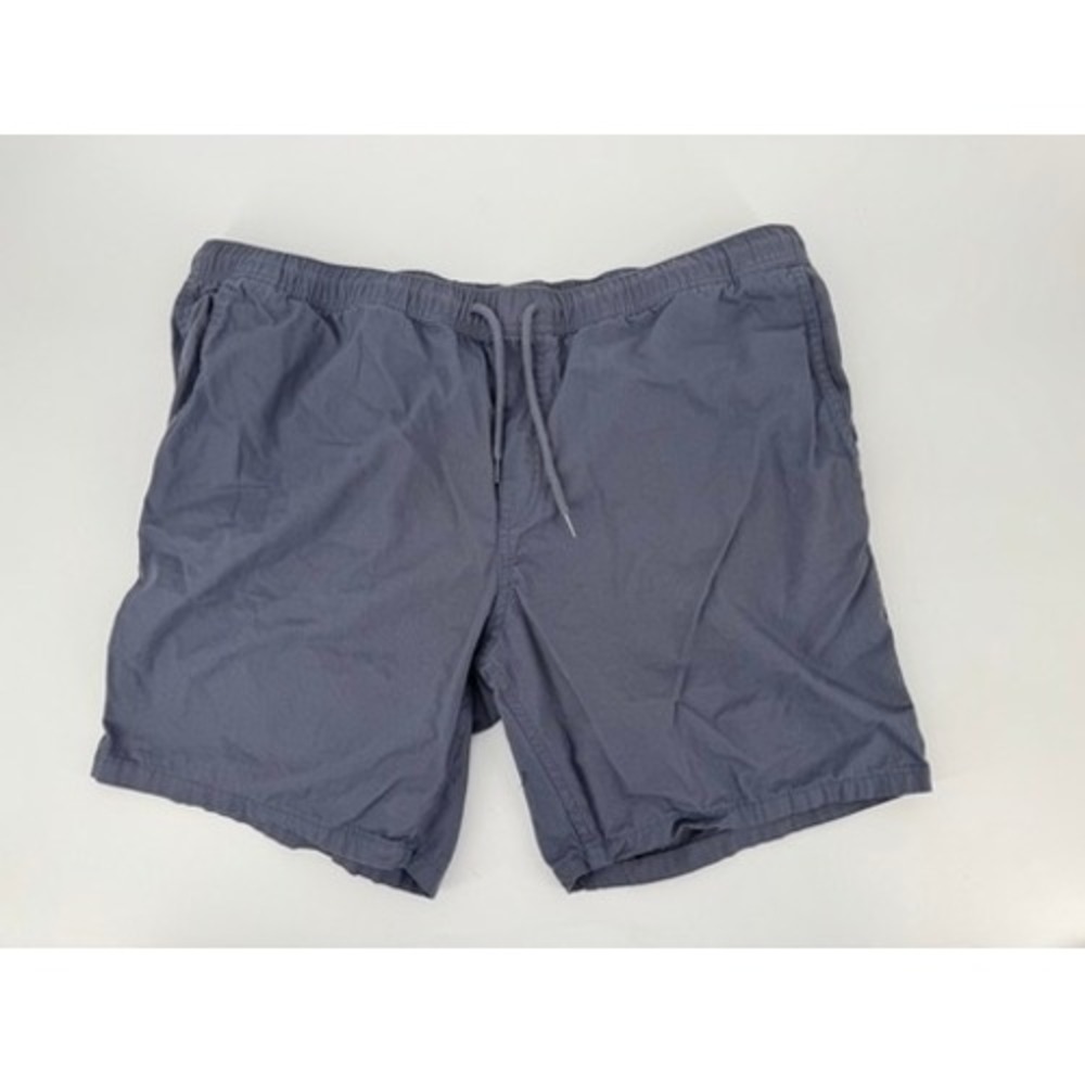 H&M Casual Shorts Mens XXL Navy Blue Regular Fit Elastic Drawstring 8535